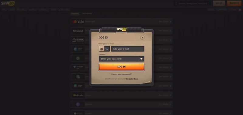 Explore spin boss casino login